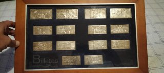 Colección Billetes Plata Pesetas España