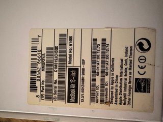 Macbook Air 13 A1466 Plata
