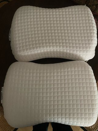 2 Almohadas de Látex NORDSTALKT Blancas 50x30