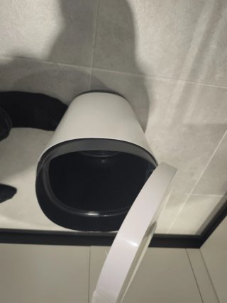 Cubo basura 10L blanco