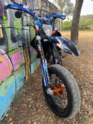 KTM EXC 450 Supermotard Llantas 17 Homologadas