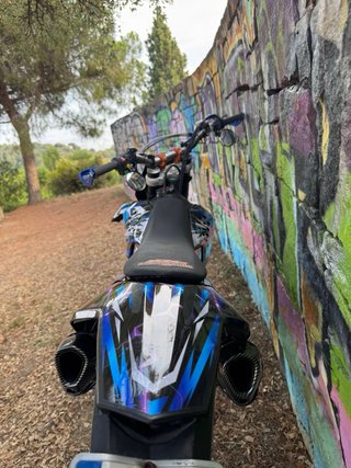 KTM EXC 450 Supermotard Llantas 17 Homologadas