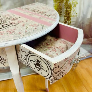 Mesa consola vintage estilo francés