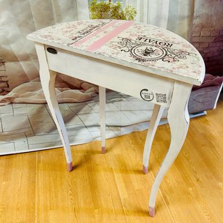 Mesa consola vintage estilo francés