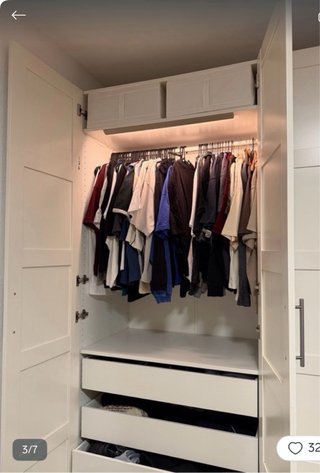Armario Pack Ikea 100cm Blanco