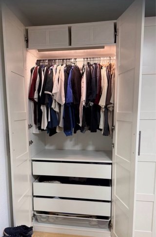 Armario Pack Ikea 100cm Blanco