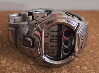 Reloj Casio G-Shock G-3100 Japan Acero Inoxidable