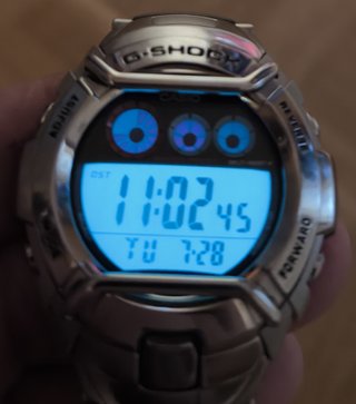 Reloj Casio G-Shock G-3100 Japan Acero Inoxidable