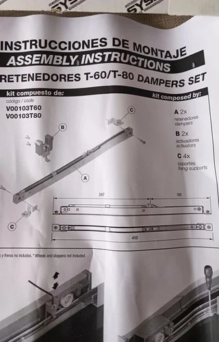 Kit 2 Retenedores Autocierre T80 Syskor