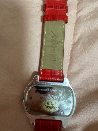 Reloj Arabians Rojo Correa Piel