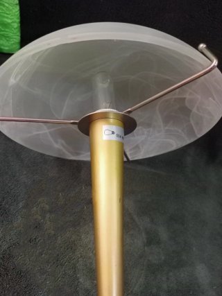 Lámpara tipo "Hongo" dorada BOLETUM