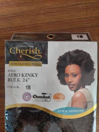 Extensiones Afro Kinky Bulk 24 Cherish