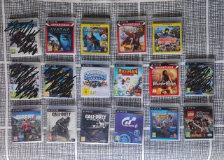 Lote Juegos PS3: Uncharted, Avatar, Rayman y más