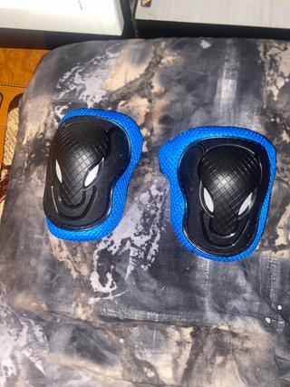 Rodilleras protectoras azules