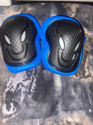 Rodilleras protectoras azules