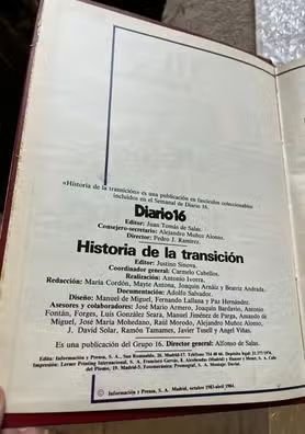 Historia de la transición. 10 años que cambiarón E