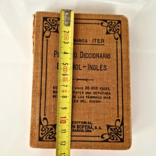 Pequeño diccionario ITER español inglés antiguo