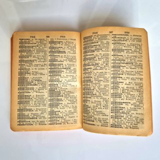 Pequeño diccionario ITER español inglés antiguo