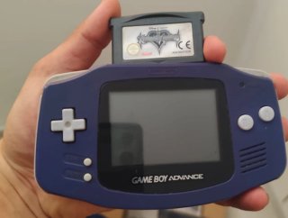 Game Boy Advance Morado + Juego Kingdom Hearts