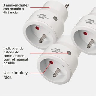 Enchufes inalámbricos programables Brennenstuhl