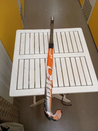 Set de 9 palos de hockey hierba
