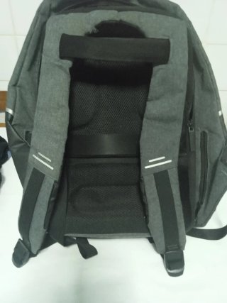 Mochila Antirrobo Lidl Negra y Gris