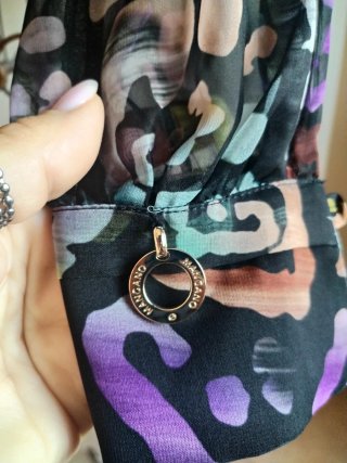 Camicia fantasia animalier in seta