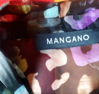 Camicia fantasia animalier in seta
