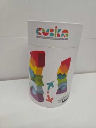 Juego Construcción Montessori Madera Colores