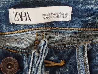 Pantalón vaquero desgastado t.38