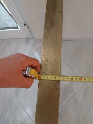 Tavolino vintage vetro e metallo oro