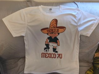 Camiseta México 70 con dibujo