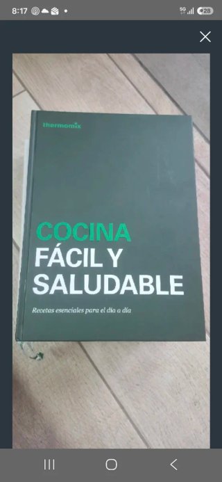 Libro Thermomix cocina fácil y saludable
