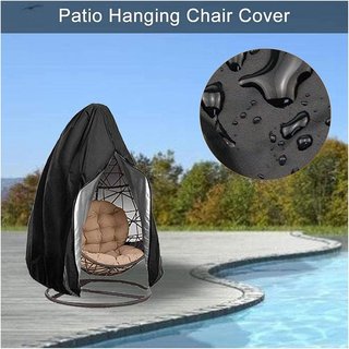 Funda Para Silla Colgante, 210D Oxford-Tela Cubierta Con Cremallera Y Cordón