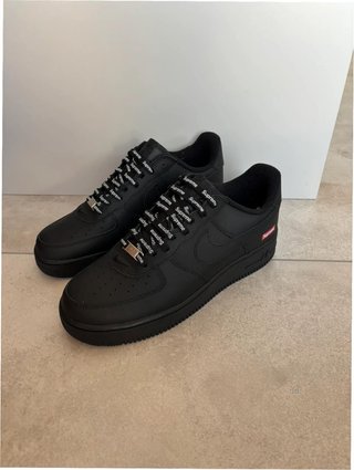 Nike Air Force 1 x Supreme Negro EU38.5