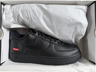 Nike Air Force 1 Supreme Negro EU39