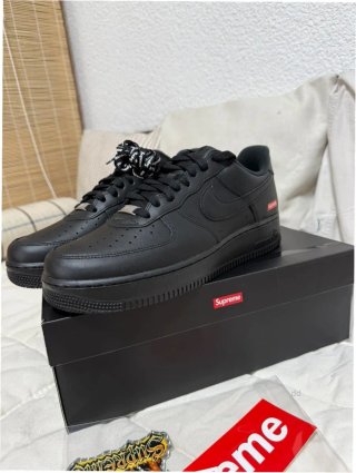Nike Air Force 1 x Supreme Negro EU37.5