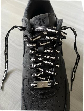 Nike Air Force 1 x Supreme Negro EU38.5