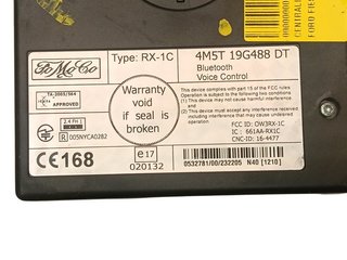 CENTRALITA BLUETOOTH FORD FIESTA (CBK) F6JB 4M5T1