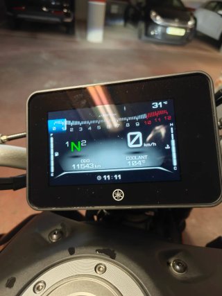 Yamaha MT-07 Naked Negra