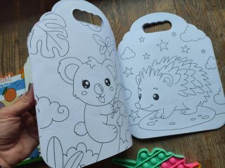 Lote libretas para colorear Stitch y más