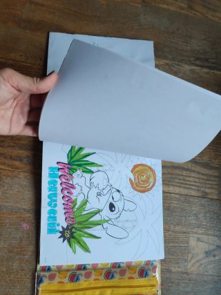 Lote libretas para colorear Stitch y más
