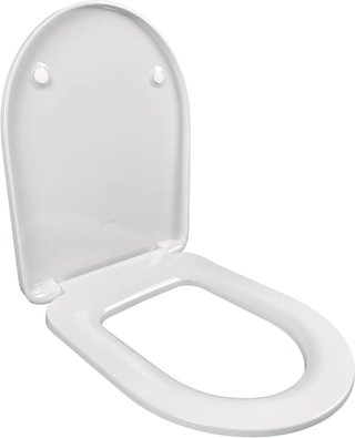 Asiento Jacob Delafon - Serenity E22865-00 / Thermodur extra-plano con bisagras metálicas