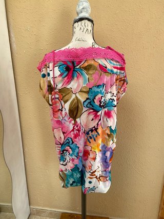 Vestido maxi estampado floral boho