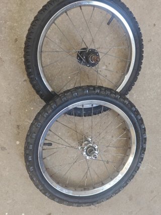 Juego Ruedas 16 Bicicleta Completas