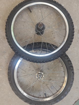 Juego Ruedas 16 Bicicleta Completas