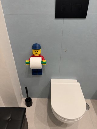 Portarotolo LEGO Personalizzabile 3D Nuovo