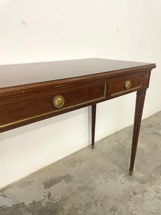 Consola o entradita de madera con 3 cajones