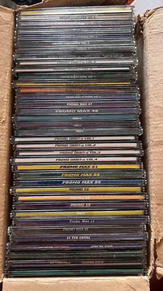 Lote 37 CDs Promo House Max, Orbit, Dance