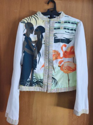 Chaqueta multicolor Custo Barcelona de algodón